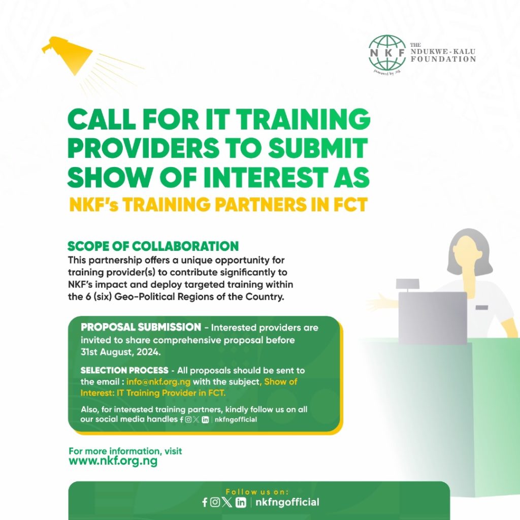 Call for IT Training Partners in FCT